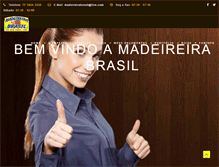 Tablet Screenshot of madeireirabrasil.com